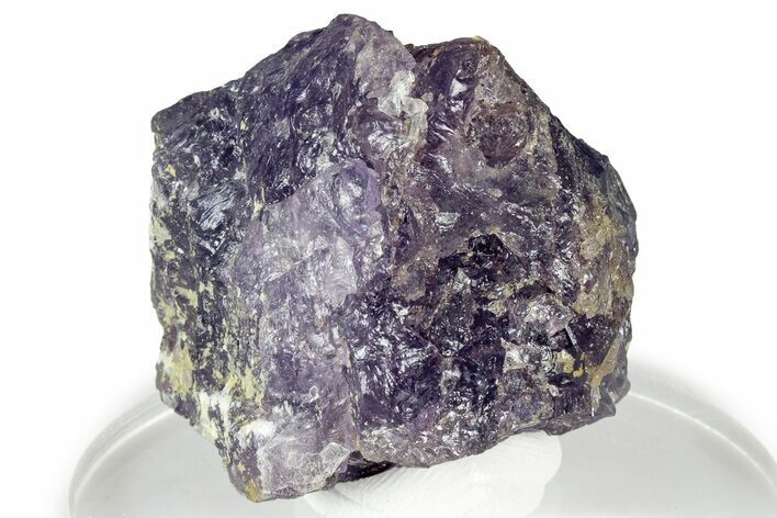 Purple Coquimbite Formation - Alcaparrosa Mine, Chile #326601